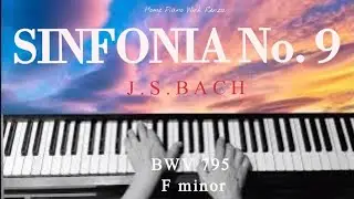 Bach, Sinfonia 9 in F minor, BWV 795, Invenzione a 3 voci n. 9
