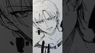 [ASMR] How to draw Rage✨ Anime expression drawing #shorts #art