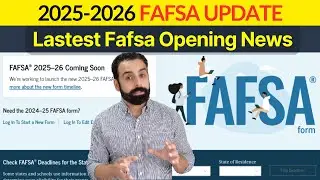 Последние новости об открытии FAFSA