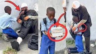 SCHOOL KID WITH A HEART OF GOLD GETS AN UNEXPECTED REWARD 🥺❤️ #GoldenHeart #UnexpectedReward #usa