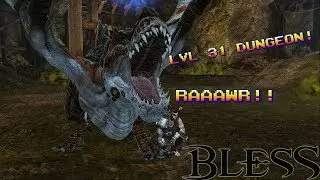 Bless Online - Urutus Mine lvl31 Dungeon (Korean Rebuild Server)