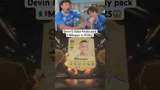 Devin & Dylan finally pack 🇫🇷Mbappe in FC25😱