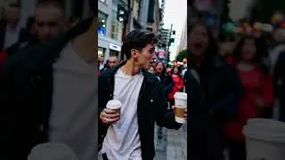☕😱 Unexpected Coffee Spill!  (Wait for Their Reaction!)