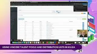 Vincere - Talent Pools and Distribution Lists integration