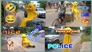 Teddy Bear Prank On Road 🤣|| Most Funny video 😂||  #teddy bear #public reaction 