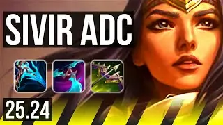 SIVIR & Blitzcrank vs MISS FORTUNE & Rakan (ADC) | 8k comeback | KR Grandmaster | 25.24