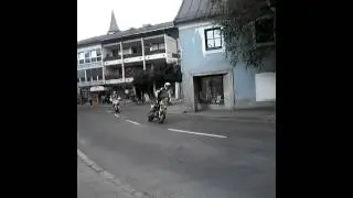 Moped Rennen + schou