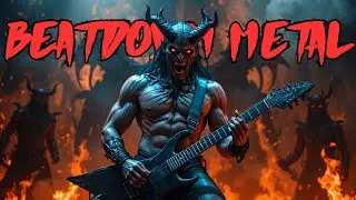 Savage Hollow Groove Metal | Riff Hooks and Relentless Chugs | Heavy Background Music