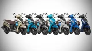 2018 Yamaha Fascino - All Colours - Images | AUTOBICS