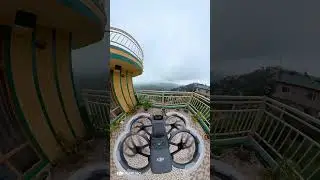 DJI Osmo 360 mounted on DJI Avata 2