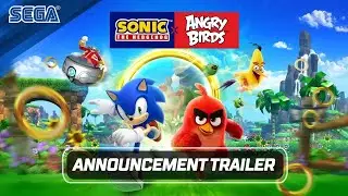 Sonic x Angry Birds | Announce Trailer