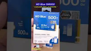 SSD(เอสเอสดี) WD Blue SN5000 M.2 PCIe 4X4/NVMe M.2 Boot เครื่องเร็ว #SN5000 #WDBlue #SSDM2 #PCIEGen4
