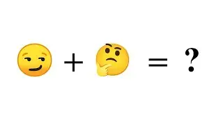 how to draw emoji mixing smirking face + thinking face | #easy #sketch #artfun | #drawing dare
