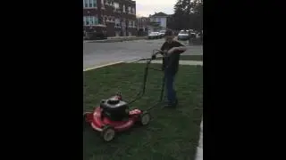Chris' lawnmower