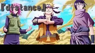 N A R T O疾風伝op2『distance』Full歌詞付き