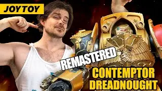 Unboxing and Painting Over Joy Toy   Custodes Contemptor Dreadnaught  Horus Heresy