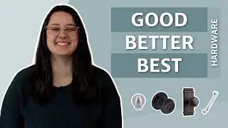 Choose the Right Cabinet and Door Hardware: Good Better Best