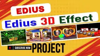 how to create 3d effect in edius | কিভাবে edius এ 3d এফেক্ট যোগ করতে হয়  | edius 3d effect !