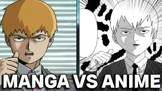Mob Psycho Diferencias entre el manga y el anime