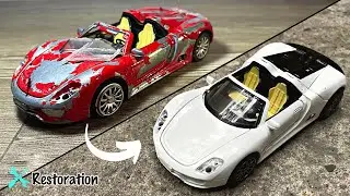 Restoration Old Abandoned Porsche 918 Spyder | HT Restore