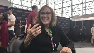 #AnneDruyan Carl Sagan&rsquo;s wife #CosmosPossibleWorlds #NYCC2018 Roundtable interview