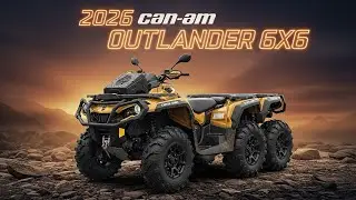 Can-Am Outlander 6x6 2026 | Stworzony z myślą o mocy i osiągach!