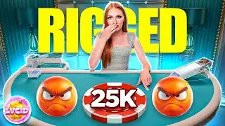 INSANE PRIVATE TABLE BLACKJACK SESSION BUT ITS RIGGED!
