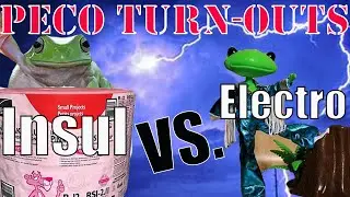 SPARKING PECO Turn-Outs Insulfrog Vs. Electrofrog -  Where to Place Your Insulated Rail Joiners ???