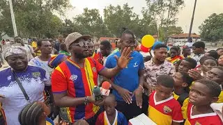 WOW BENJAMIN ASARE SHOW LOVE TO HEARTS OF OAK CATCH THEM YOUNG SUPPORTERS 