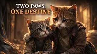 Two Paws, One Destiny | A Poor Cat Brothers Emotional Survival Story
