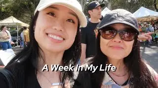 A Week In My Life | Brunch, farmers market, matcha
