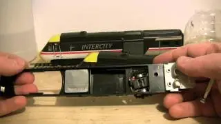 oorail.com | Замена шасси Hornby HST Class 43 (модели железных дорог с шириной колеи OO)