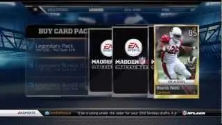 Madden 13 Ultimate Team Legendary Pack Openings #1