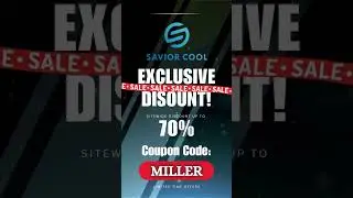 Savior Cool Sitewide Code! #SaviorCool #CoolingEssentials #StayCool #HeatBeGone #CodeMILLER #shopnow