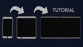 Motion Graphics iPhone To Screen Morph | After Effects Tutorial