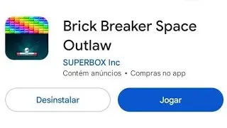 Brick Breaker Space Outlaw (Jogo Android) = Vídeo #3