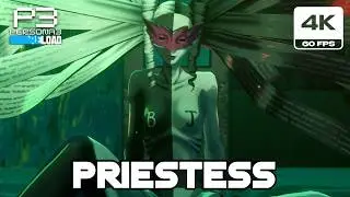 Persona 3 Reload - Priestess Boss Fight (4K 60FPS PC)