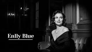 Enlly Blue - Slow Burn | Soul Blues Rhythm (Gritty 1950s Vibe, Classic Guitar & Snare Shuffle)