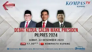🔴 LIVE BREAKING NEWS - DEBAT KEDUA: CALON WAKIL PRESIDEN PILPRES 2024