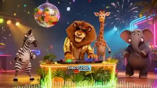 Disco Zoo Animals Dancing Party 🦁🐵