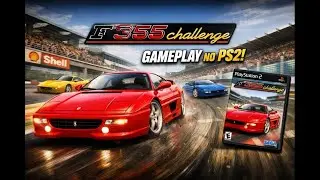 F355 Challenge PS2 Replay Monza