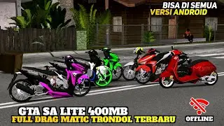 RILIS‼️GTA SA LITE FULL MOD DRAG MATIC VARIO VESMET LIARAN SOUND GAHAR OFFLINE TERBARU 2026