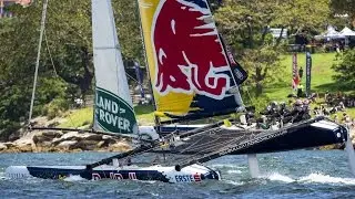 High Speed Sailing in Sydney Harbour