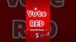 #VoteRed #MakeAmericaRight #AmericaFirst #ILoveUSA #Republican
