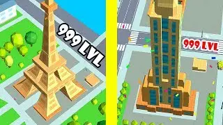Idle Landmark Evolution! Rebuilding The Eiffel Tower & The Empire State Building Unlimited Gold Hack