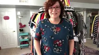How to Style the LuLaRoe Irma tunic and Maria dress together