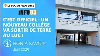 Un nouveau coll&egrave;ge pour Le Luc-en-Provence : l&rsquo;annonce officielle