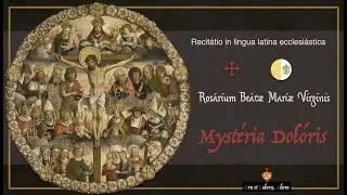 🇻🇦🇪🇸 [ROS&Aacute;RIUM BREVE]: Myst&eacute;ria Dol&oacute;ris. Misterios dolorosos. Rosario breve en lat&iacute;n