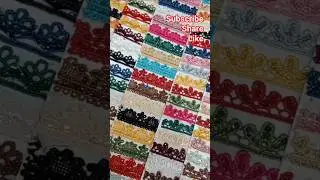 Indian fancy sitara lace|Faisalabad wholesale lace market|Karachi wholesale lace market|sitara lace