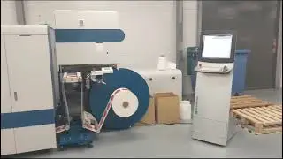 Domino N610i - used digital label printing equipment